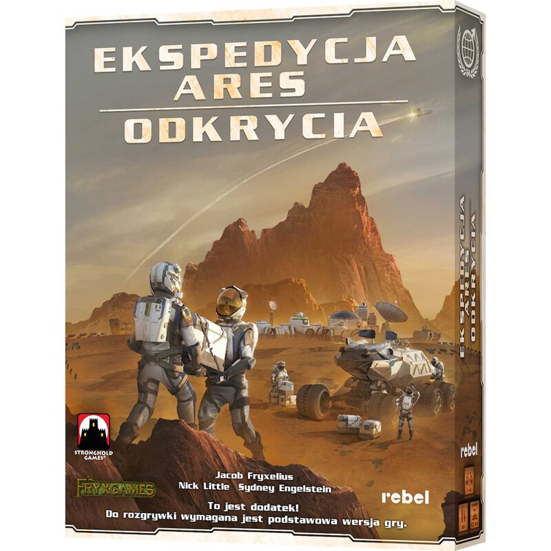 Dodatek do gry REBEL Terraformacja Marsa Ekspedycja Ares Odkrycia