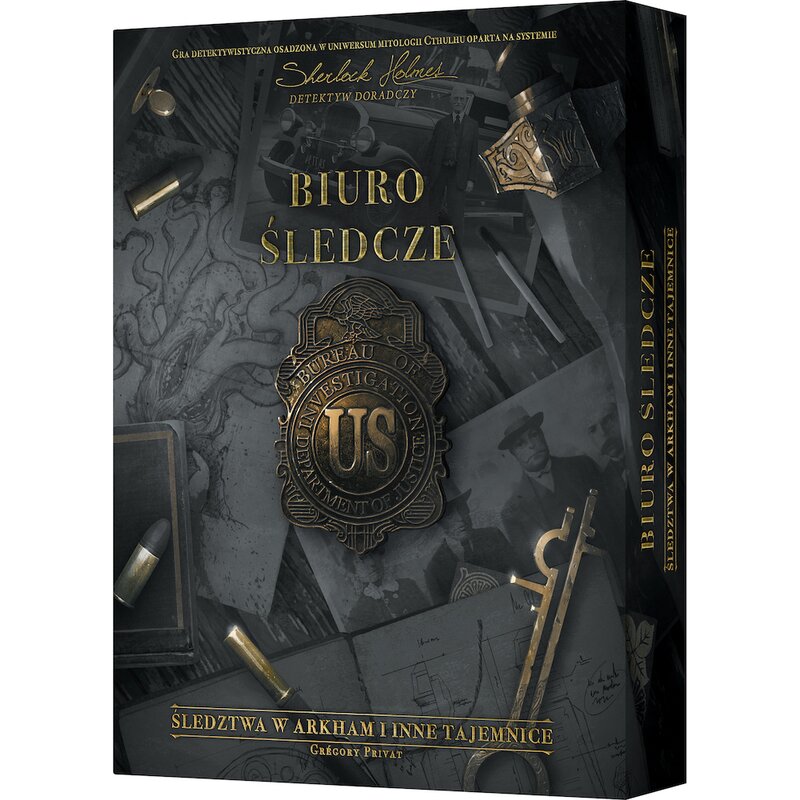 Gra planszowa REBEL Biuro Śledcze: Śledztwa w Arkham i inne tajemnice 18+