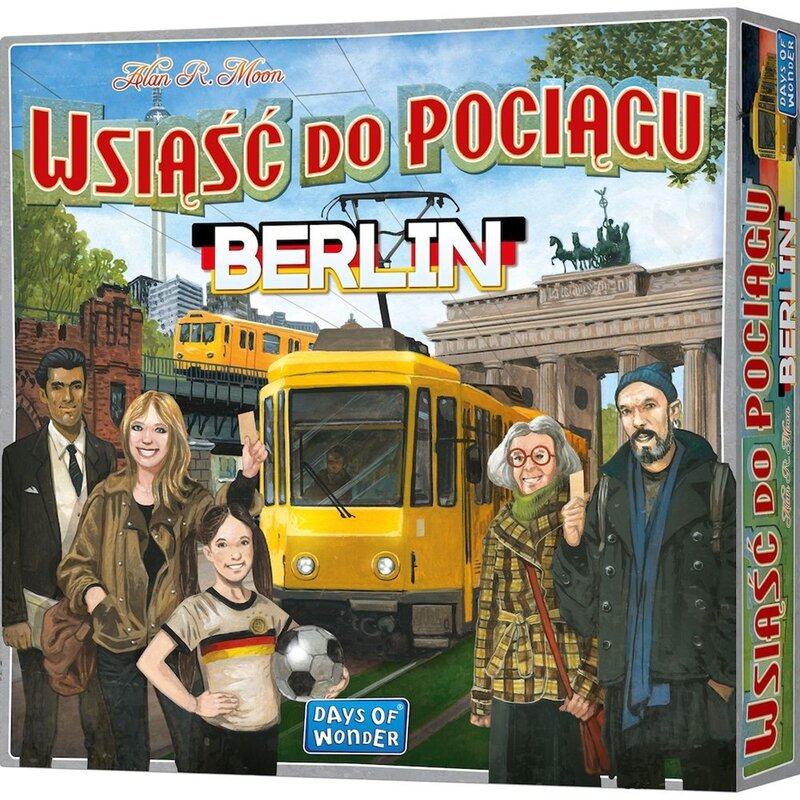 Gra planszowa REBEL Wsiąść do Pociągu Berlin 2013985