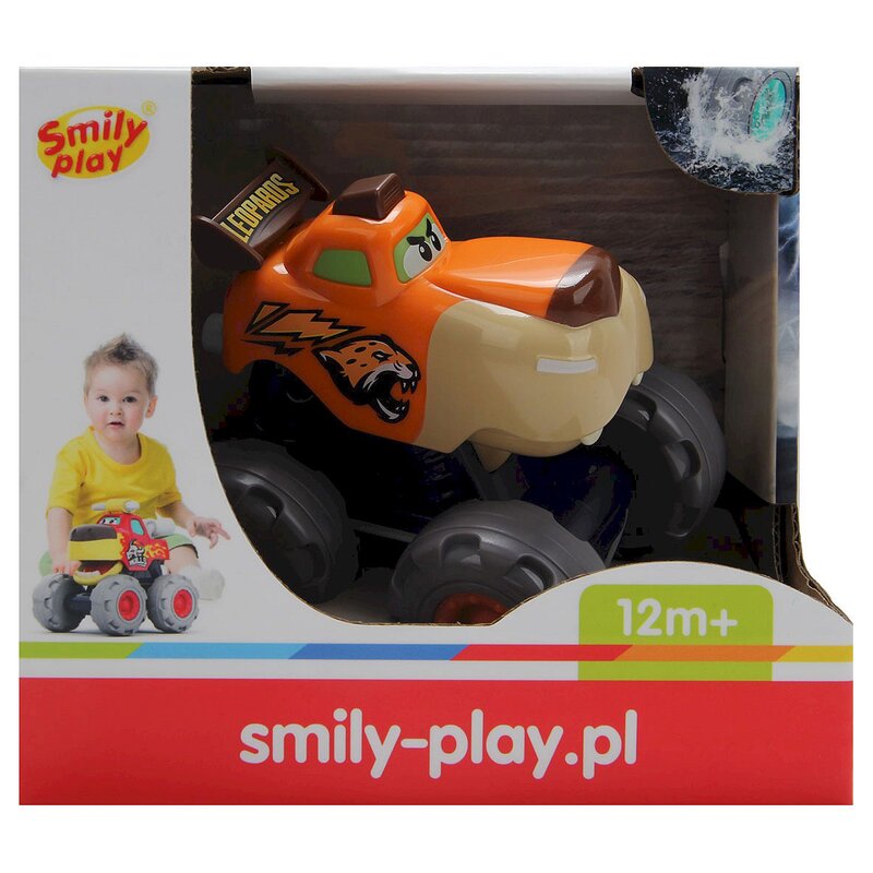 Samochód SMILY PLAY Monster Truck Leopard SP84359