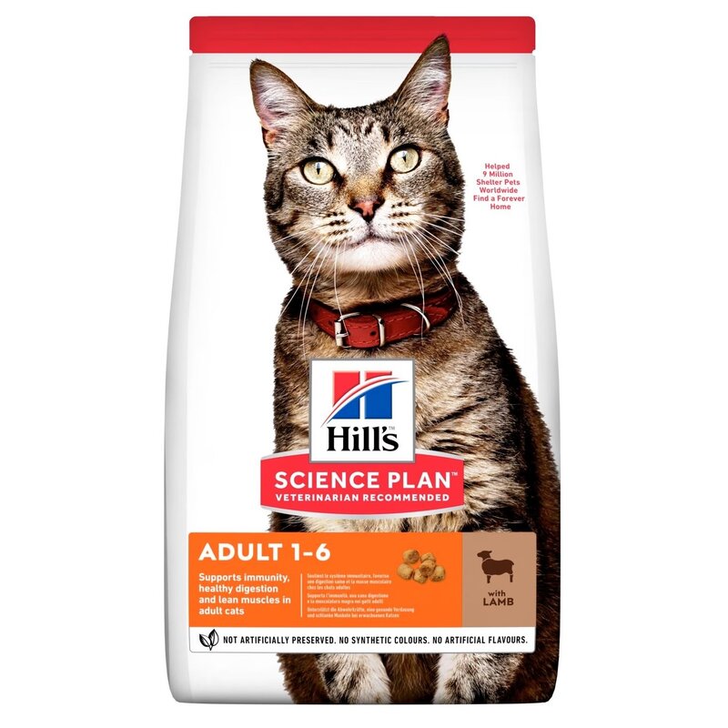 Karma dla kota HILL'S Science Plan Adult Jagnięcina 3 kg