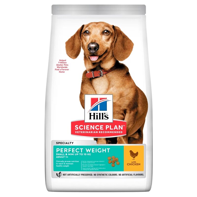 Karma dla psa HILL'S Science Plan Canine Adult Perfect Weight Small & Mini Kurczak 1.5 kg