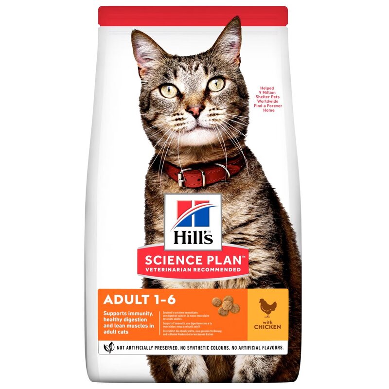 Karma dla kota HILL'S Science Plan Feline Adult Kurczak 3 kg