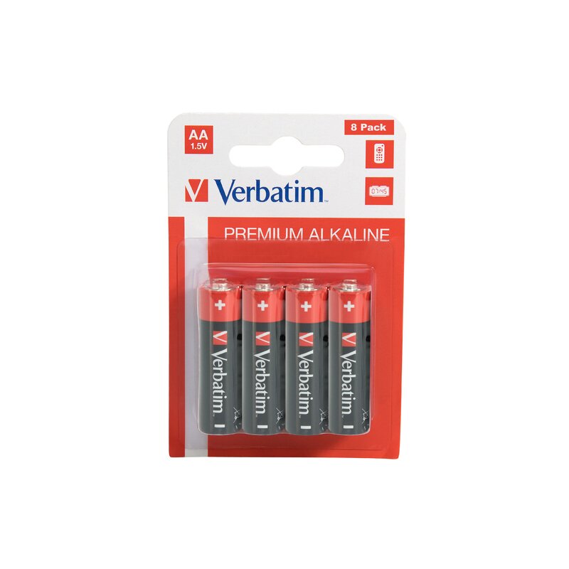 Baterie AA LR6 VERBATIM Premium Alkaline 49503 (8 szt.)