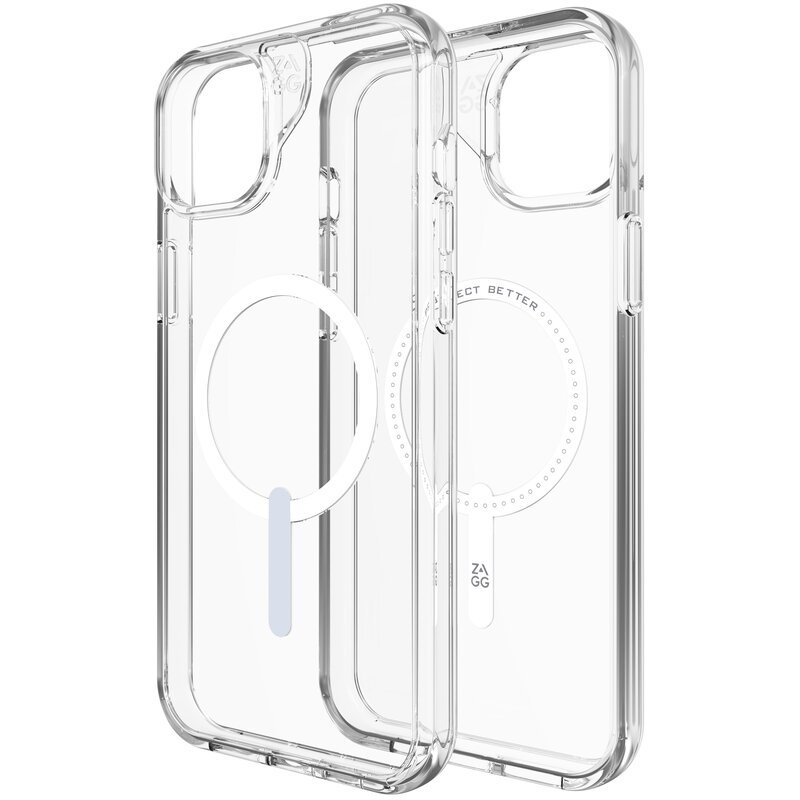 Etui ZAGG Crystal Palace Snap MagSafe do Apple iPhone 14 Plus/15 Plus Przezroczysty