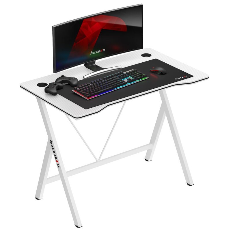 Biurko gamingowe HUZARO Hero 1.4 Biały