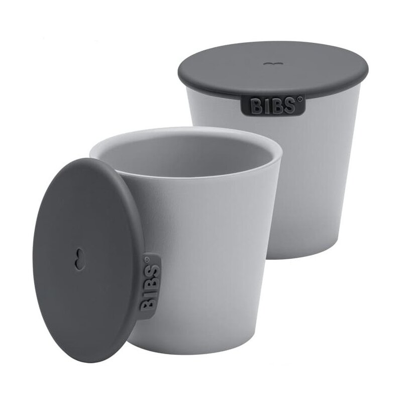 Kubek BIBS Cup Set Cloud 4310223 (2 sztuki) Szary