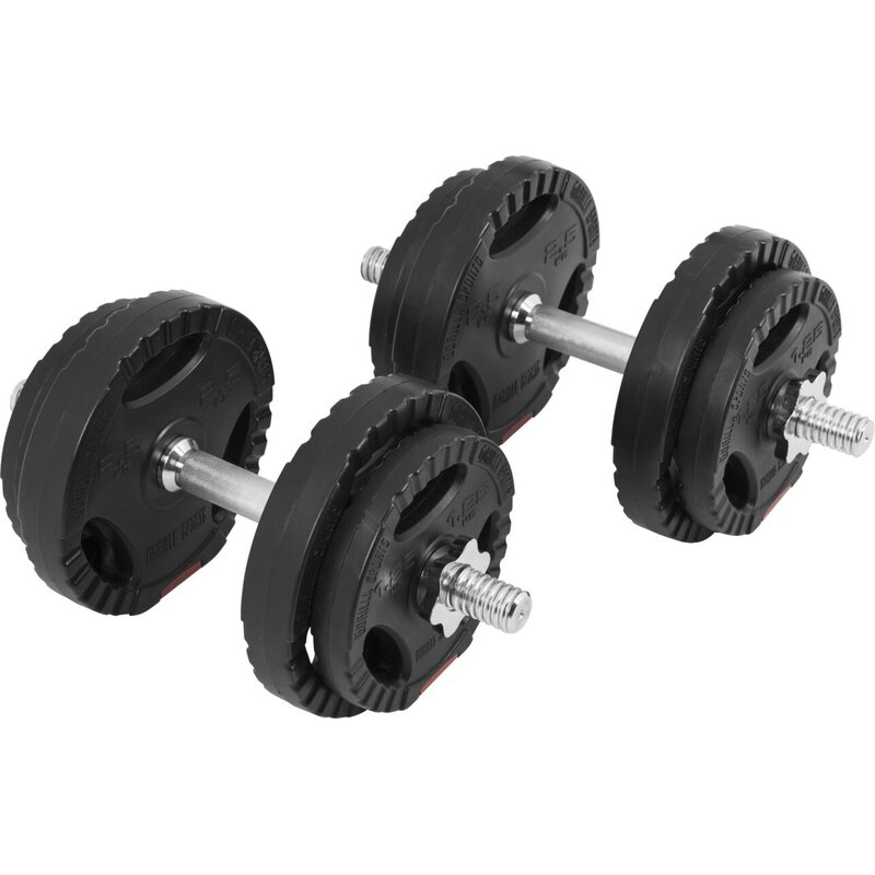 Zestaw hantli GORILLA SPORTS 3917 (2 x 10 kg)