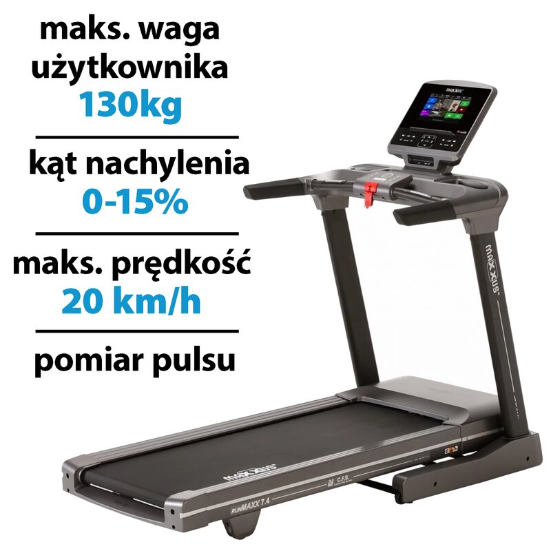 Bieżnia elektryczna MAXXUS RunMaxx 7.4