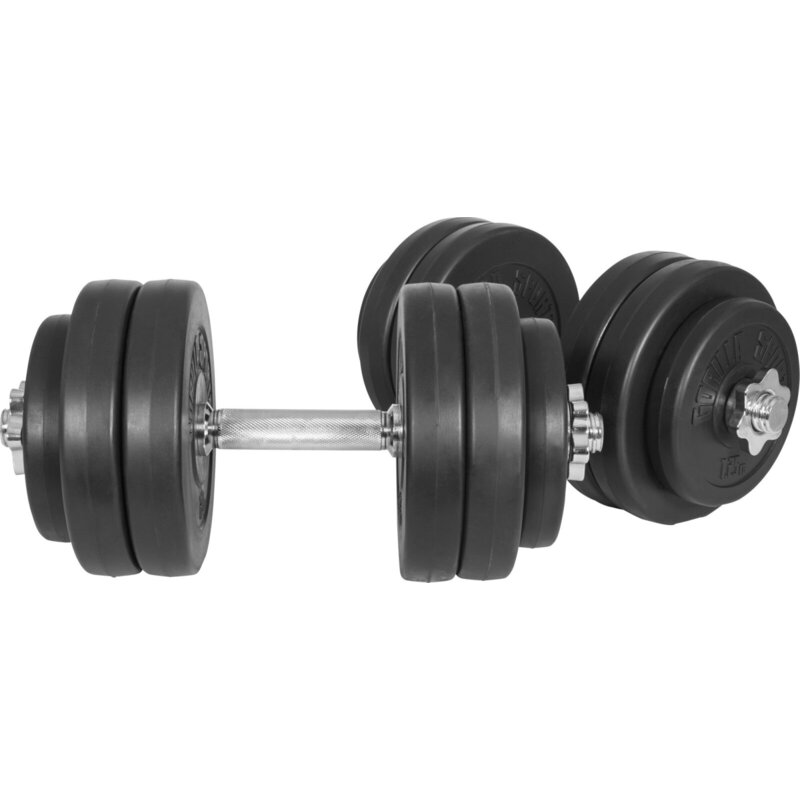 Zestaw hantli GORILLA SPORTS 2754 (2 x 15 kg)