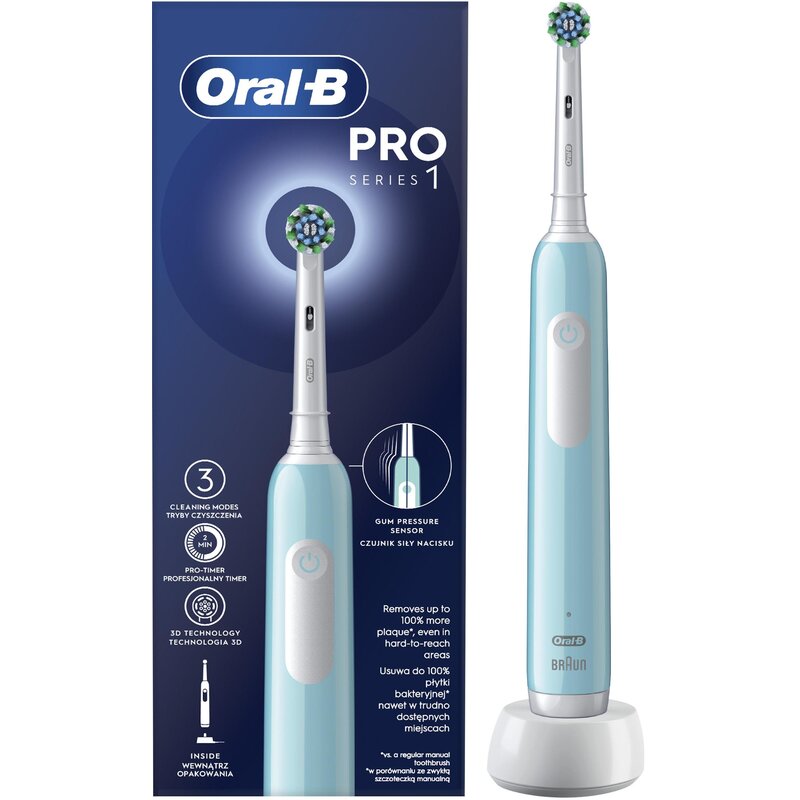 Oral-B Pro1 Cross Action Carib Blue