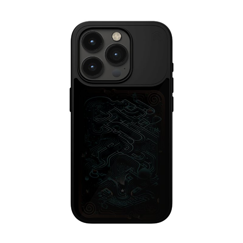 Etui STM Reveal Warm MagSafe do Apple iPhone 15 Czarny