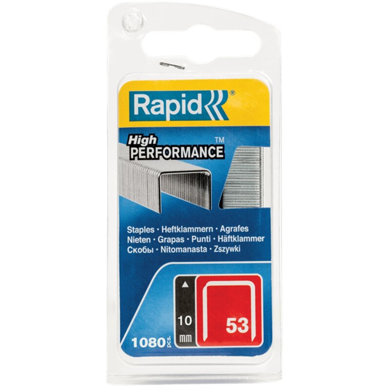 Zszywki RAPID hp 53/10 galv (1080 szt.)