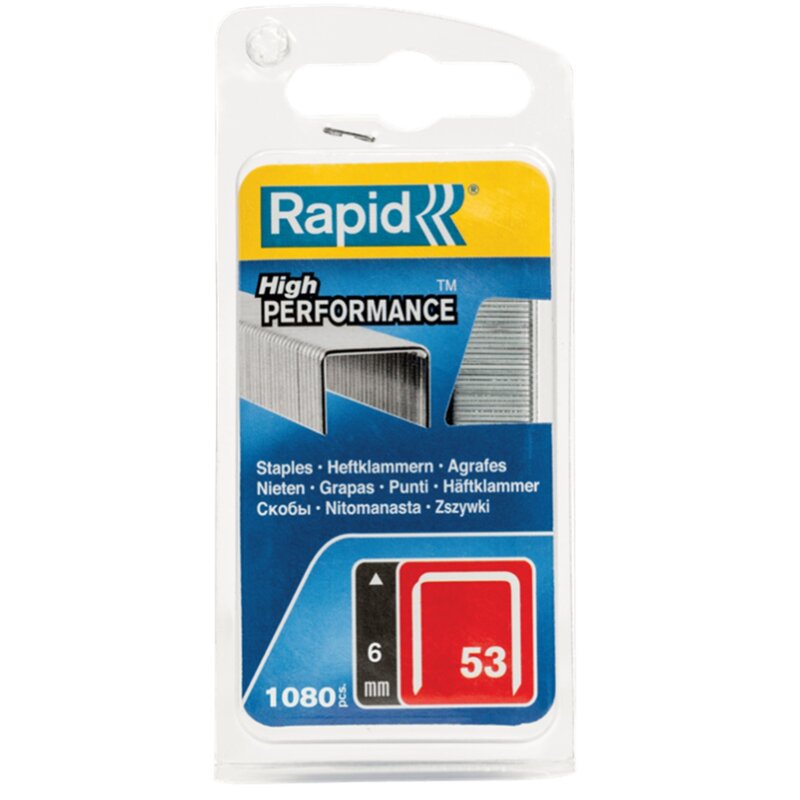Zszywki RAPID hp 53/6 galv (1080 szt.)