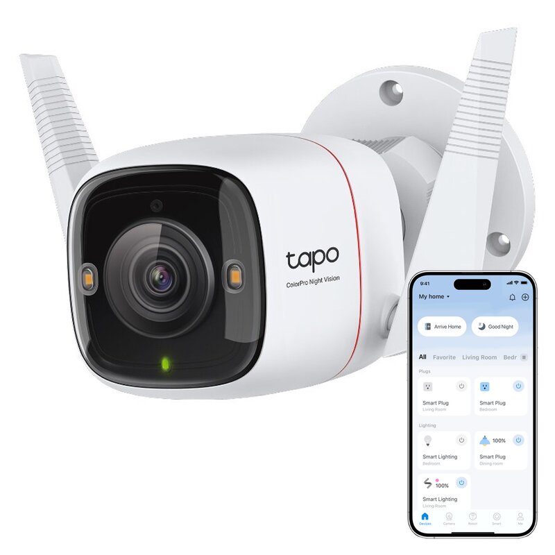TP-Link Tapo C325WB SI 2K QHD Zewnętrzna Nocna wizja ColorPro