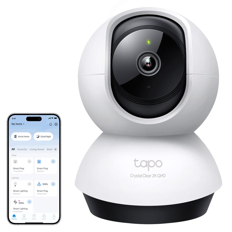 TP-Link Tapo C220 4Mpx SI LED IR (dzień/noc) obrotowa