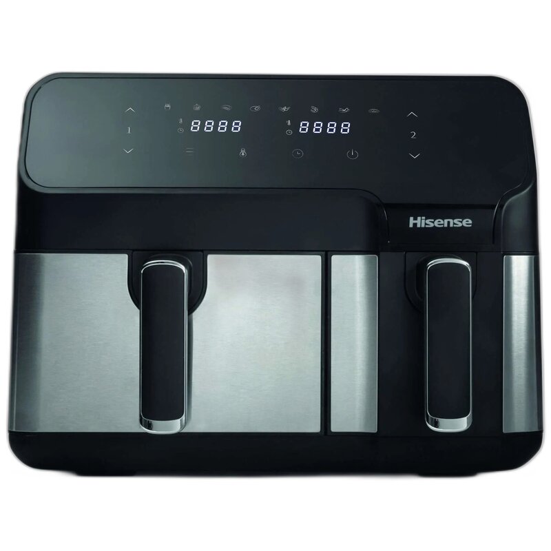 Air Fryer Frytkownica beztłuszczowa HISENSE HAF2900D 8.6l z podwójnym koszem regulacja temperatury