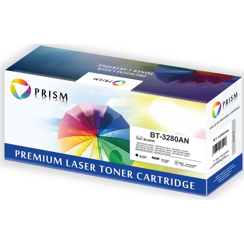 Toner PRISM do Brother TN-3280/TN-650 Czarny