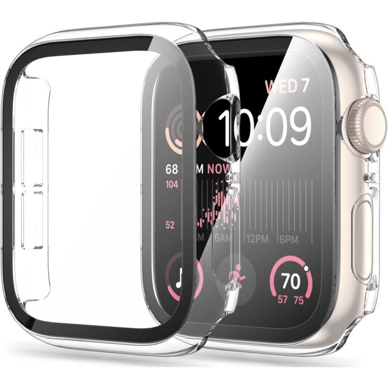 Etui TECH-PROTECT Hybrid360 do Apple Watch 4/5/6/SE z serii 1/2/3 (44mm) Przezroczysty