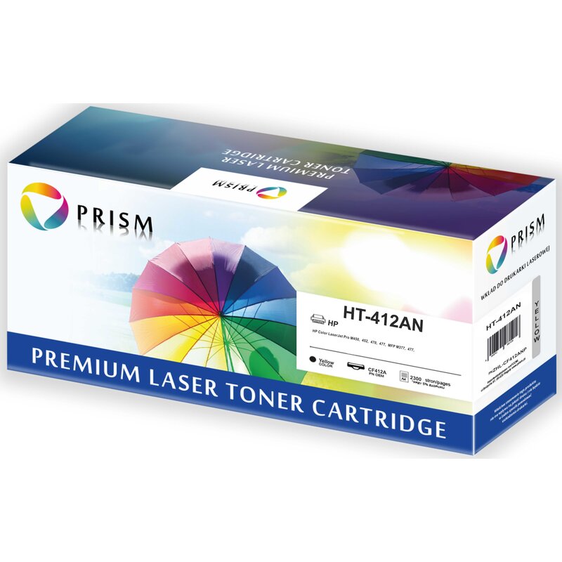 Toner PRISM ZHL-CF412ANPU Żółty