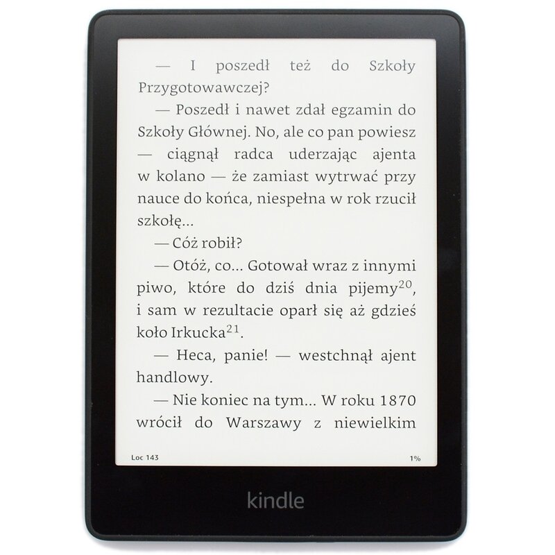 Czytnik e-booków KINDLE Paperwhite 5 6.8", Podświetlany ekran, Wi-Fi Czarny