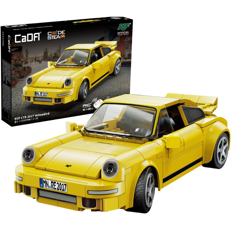 Klocki plastikowe CADA Make Your Bricks Move RUF CTR 2017 Zdalne sterowanie C51079W