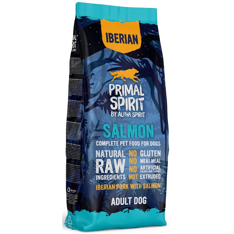 Karma dla psa półwilgotna PRIMAL SPIRIT Iberian Salmon 12 kg