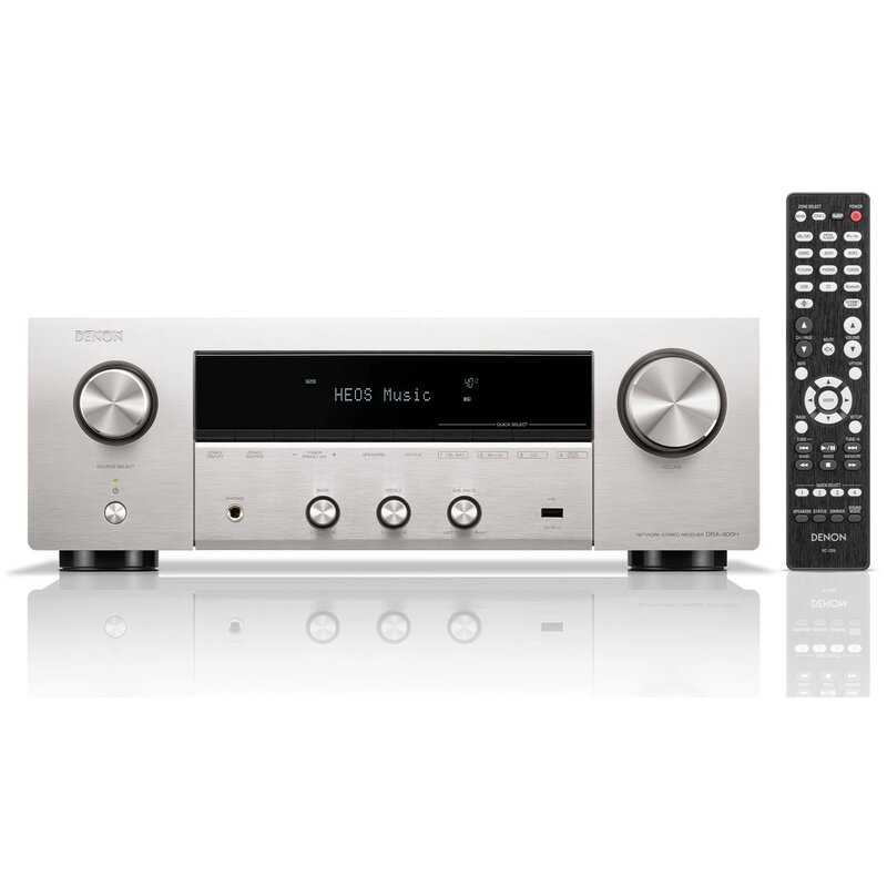 Denon DRA-900H 2.2-kanałowy Wi-Fi Bluetooth AirPlay Srebrny