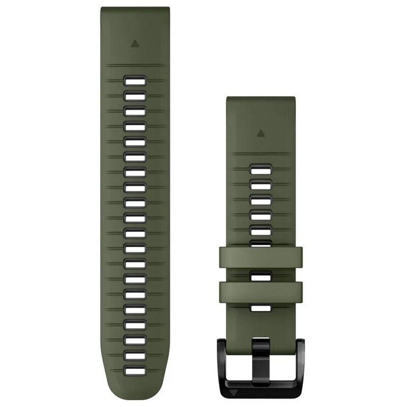 Pasek do Garmin 010-13280-07 koperta 45.47 mm (szerokość paska 22 mm) Ciemnozielono-grafitowy