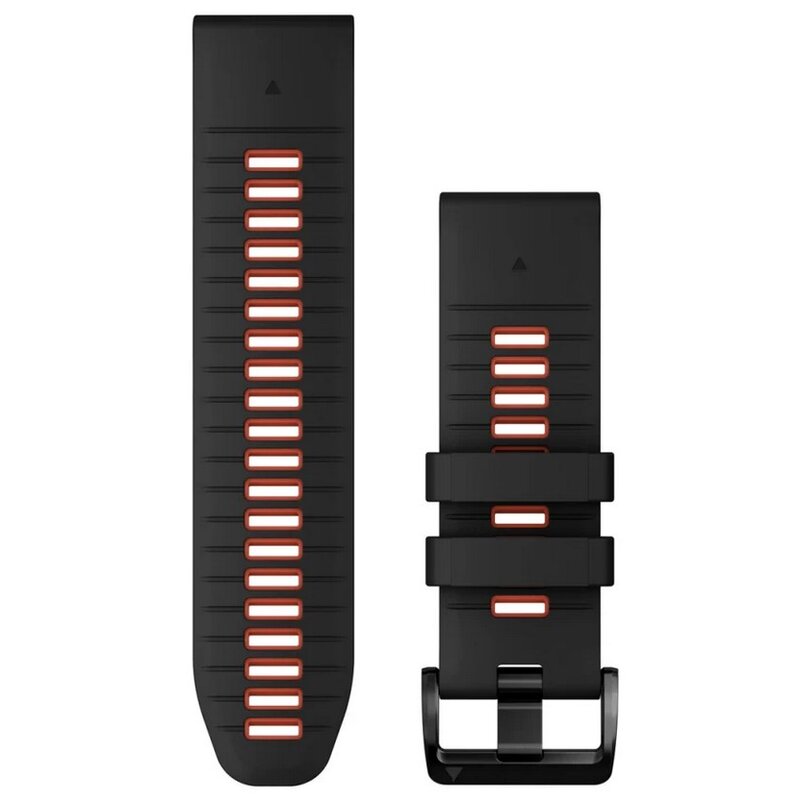 Pasek do Garmin 010-13281-06 QuickFit koperta 50.51 mm (szerokość paska 26 mm) Czarno-czerwony