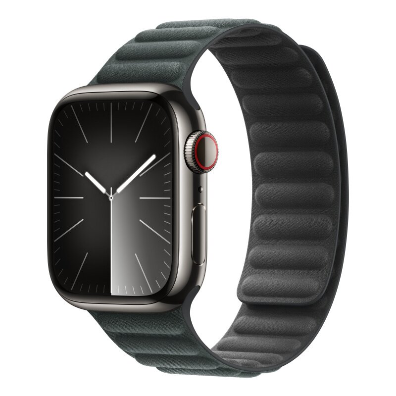 Pasek do APPLE Watch do koperty 38/40/41mm M/L Wiecznie zielony