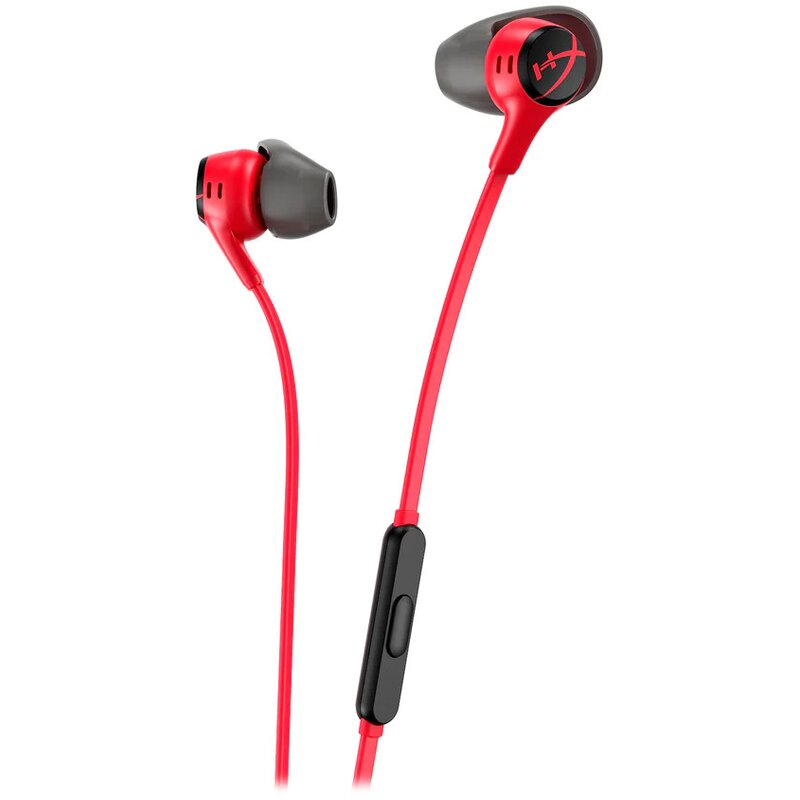 Słuchawki HYPERX Cloud Earbuds II Dokanałowe Czerwony