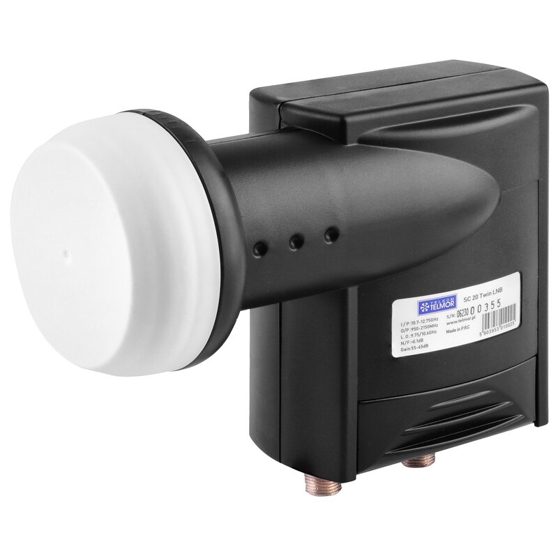 Konwerter satelitarny TELKOM-TELMOR SC 20 Twin LNB