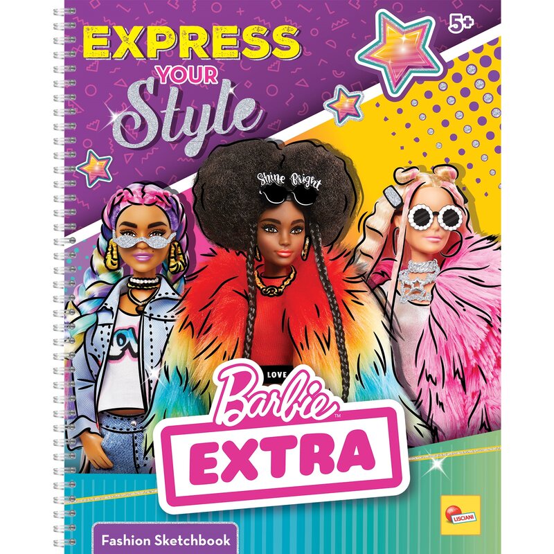 Zdrapywanka Barbie Express Your Style 304-12679 (miękka okładka)