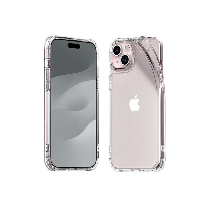 Etui ARAREE Flexield do Apple iPhone 15 Plus Przezroczysty