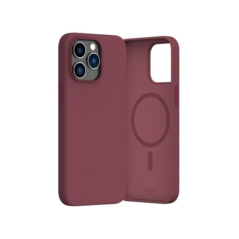 Etui ARAREE Typoskin M do Apple iPhone 15 Pro Max Czerwony