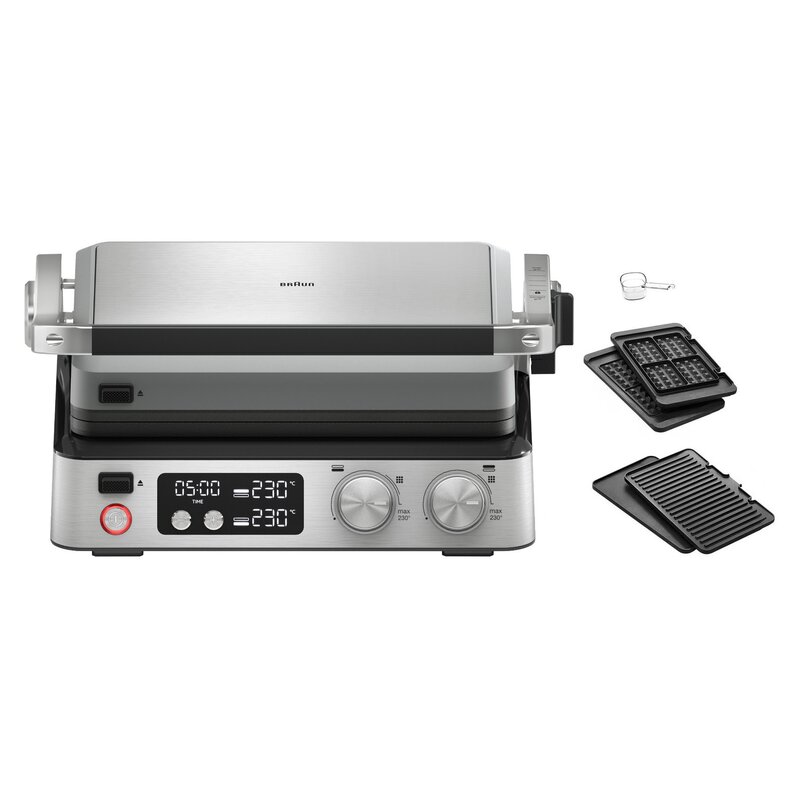 Braun MultiGrill 7 CG7044 + płyty do gofrów