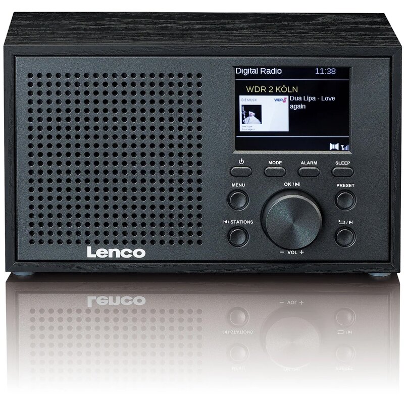 Radio LENCO DAR-017 Przenośne Czarny