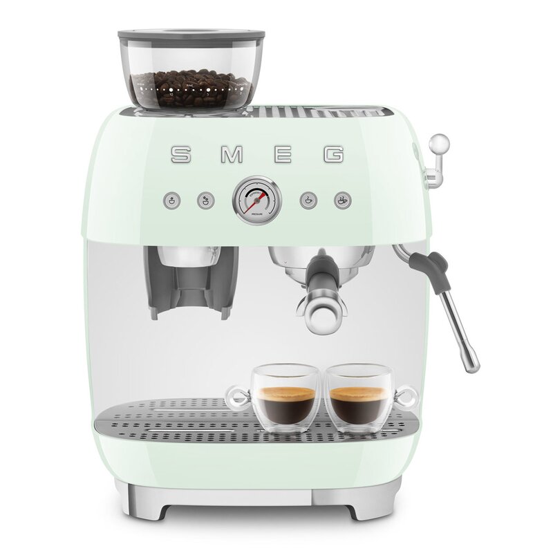 Ekspres SMEG EGF03PGEU Pastelowa zieleń