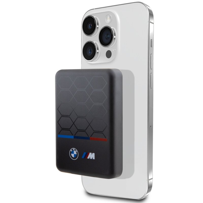 Powerbank indukcyjny BMW M Collection MagSafe 5000 mAh 15W Czarny