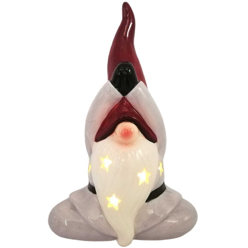 Mikołaj dekoracyjny SASKA GARDEN 1041636 20.5 cm