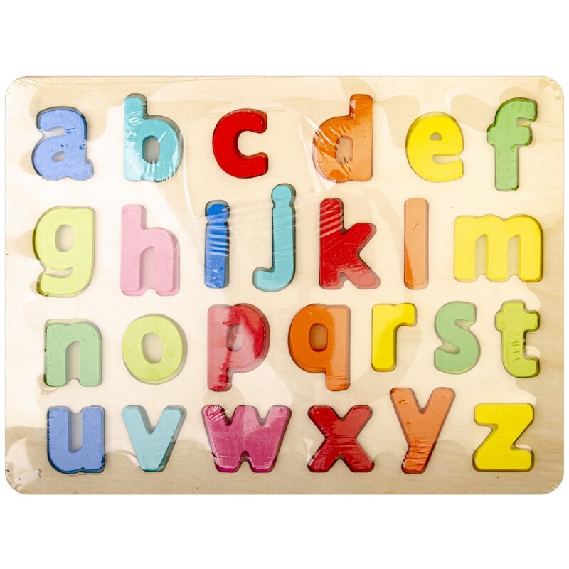 Układanka DAFFI Litery małe D-126 (26 elementów)