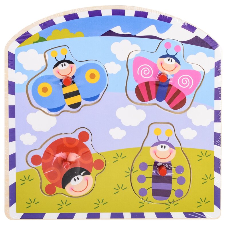 Układanka DAFFI Łąka D-115 (4 elementy)