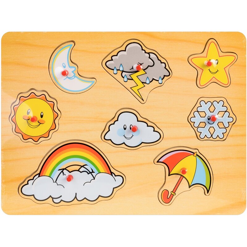 Układanka DAFFI Pogoda D-107 (8 elementów)