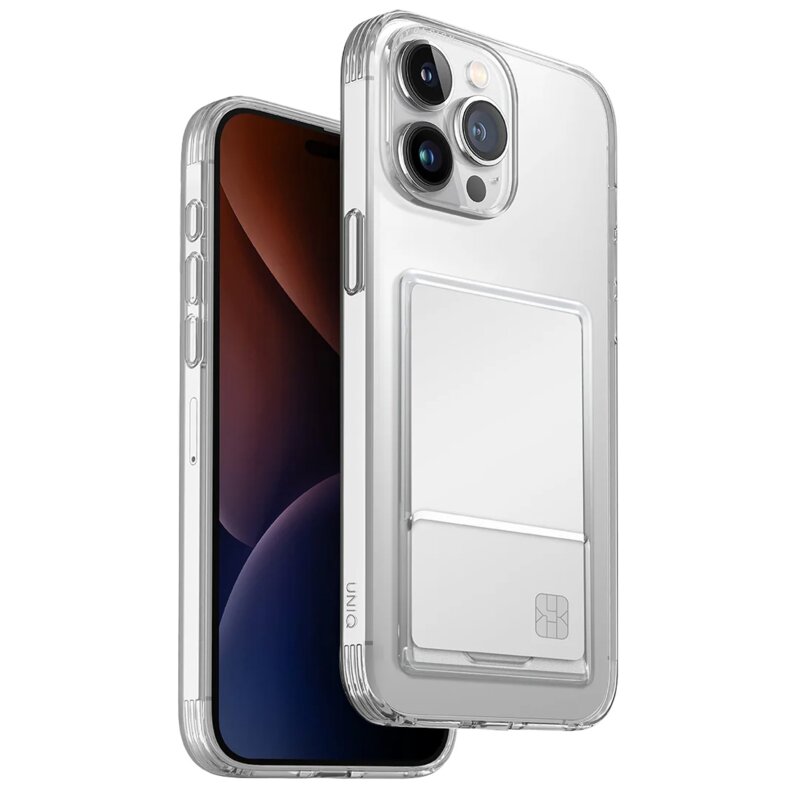 Etui UNIQ Air Fender do Apple iPhone 15 Pro Max Przezroczysty