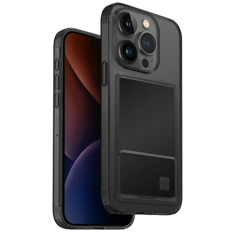Etui UNIQ Air Fender do Apple iPhone 15 Pro Szary