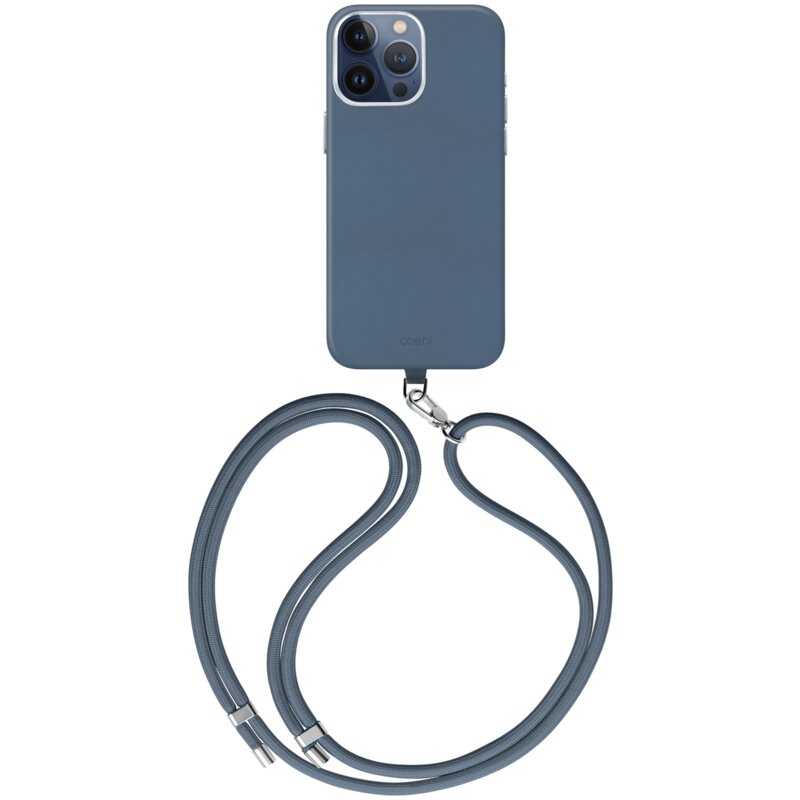 Etui UNIQ Coehl Muse do Apple iPhone 15 Pro Max Niebieski