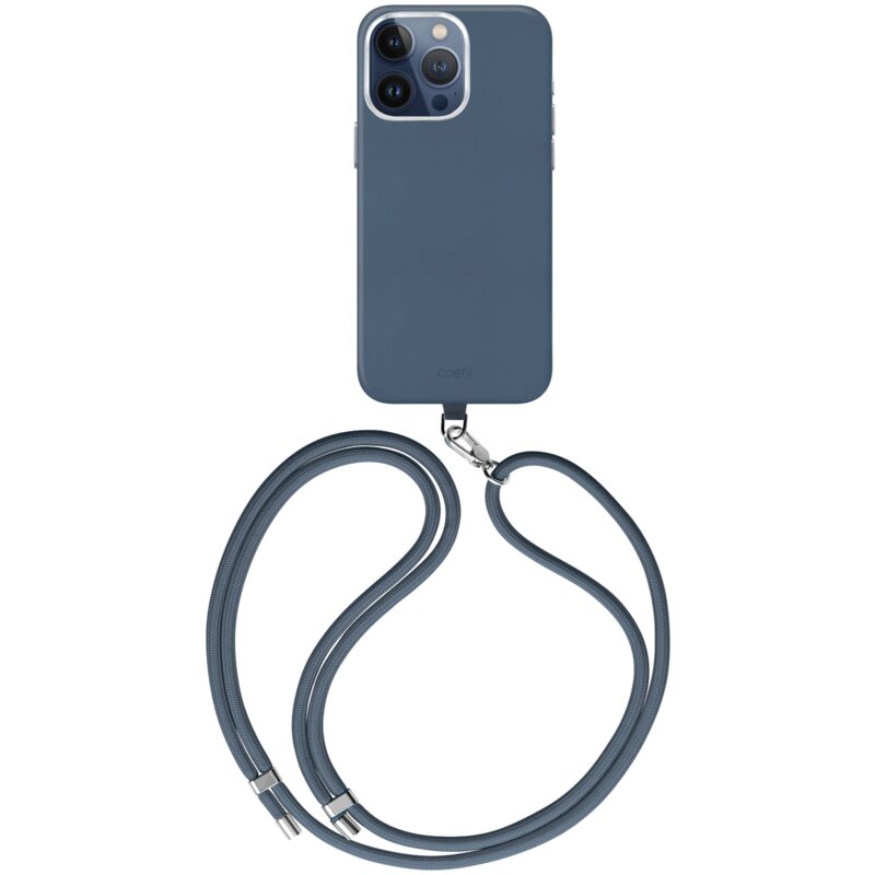 Etui UNIQ Coehl Muse do Apple iPhone 15 Pro Niebieski