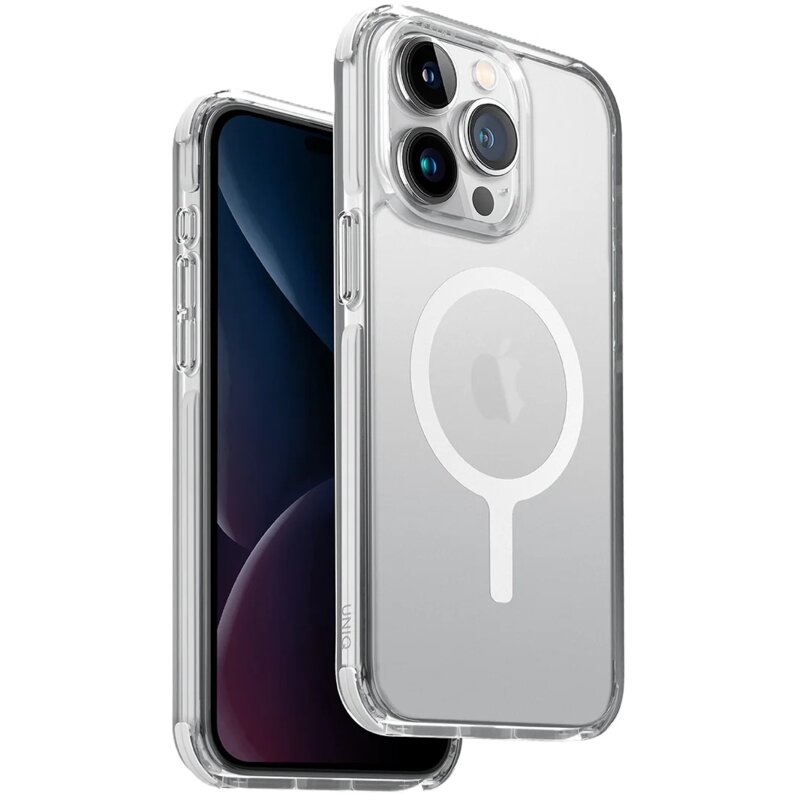 Etui UNIQ Combat MagClick Charging do Apple iPhone 15 Pro Max Biały