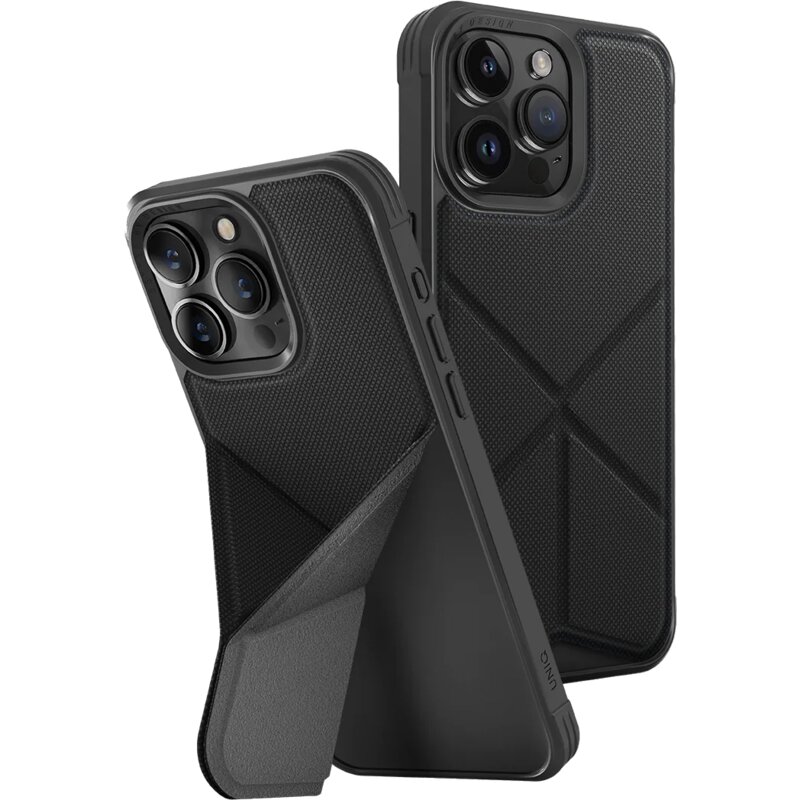 Etui UNIQ Transforma Magclick Charging do Apple iPhone 15 Pro Max Czarny